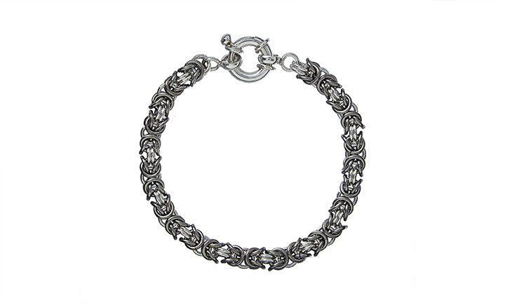 Men's Byzantine 3 Bracelet S/Ni